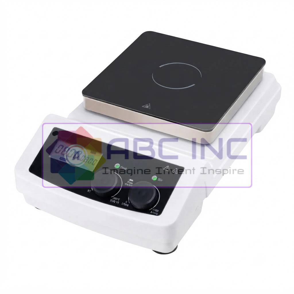 Top Magnetic Stirrer with Hot Plate Manufacturers in India | ABC INC 